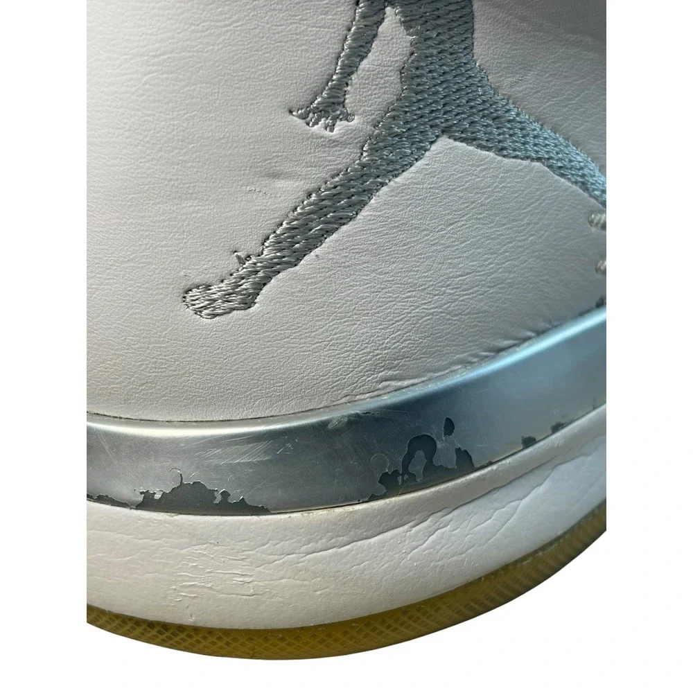 Nike Air‎ Jordan 31 Low Pure Money White Silver Sneaker Size 13 Y2K Streetwear